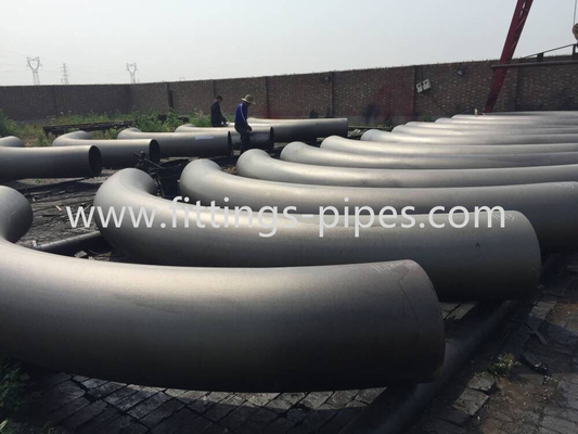 A333GR.6 PL380-S SCH5 Stainless Steel Seamless Pipe Long Diameter Angle 10"*90 S80
