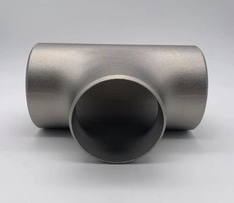 Astm A234 Wp22 Steel Pipe Tee Fittings Asme B16.9 Alloy Material