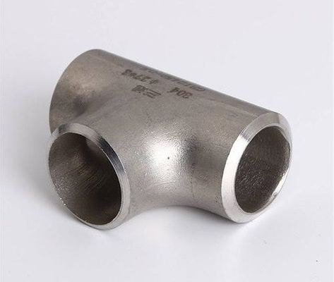 Astm A234 Wp22 Steel Pipe Tee Fittings Asme B16.9 Alloy Material