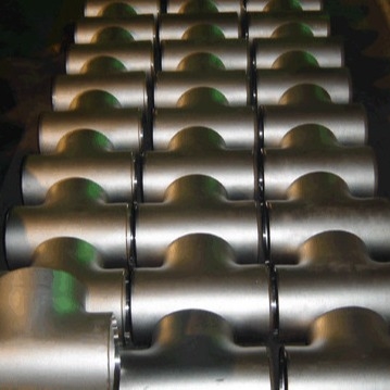 Seamless Butt Weld Reducing Tee Sch40 Dn50 ANSI ISO Standards