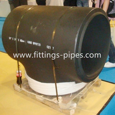 Steel Pipe Tee Fittings 44 Inch Alloy Steel Reducing Tee Sch40—Sch160 Wall Thickness