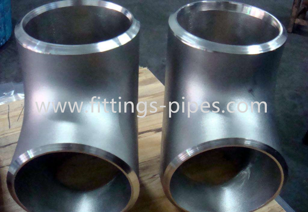 304l Steel Reducing Tee Seamless Stainless Pipe Fittings Wp11 P22