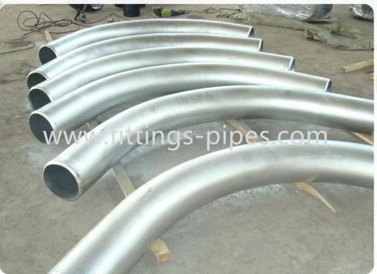 A333GR.6 PL380-S SCH5 Stainless Steel Seamless Pipe Long Diameter Angle 10"*90 S80