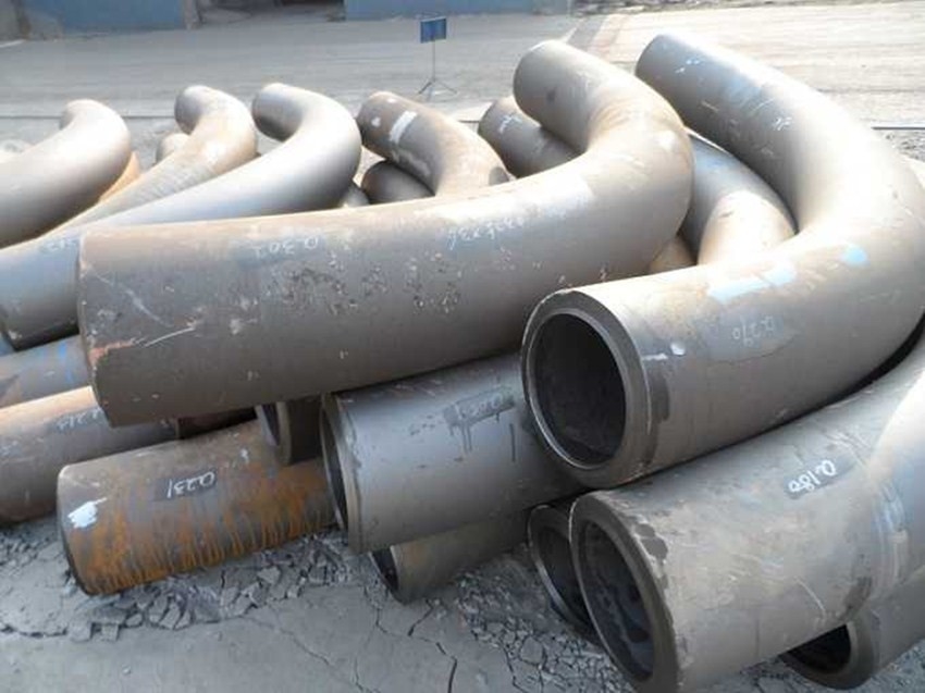 Wp92 Wb36 Carbon Steel Pipe Bend Astm A234 Special Coating Face
